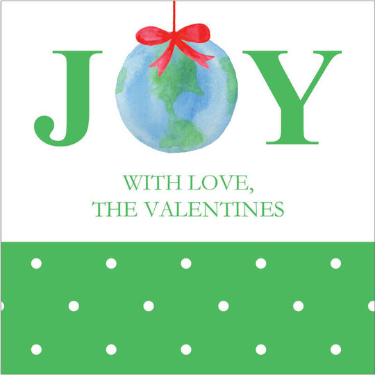 Joy to the World Gift Stickers